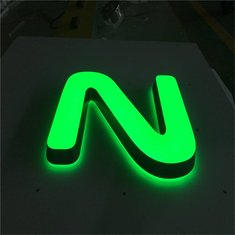 Double Sided Lit Acrylic Mini LED Letters